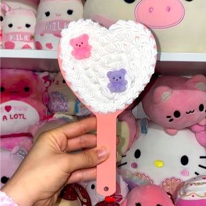 Babypink decoden heart mirror